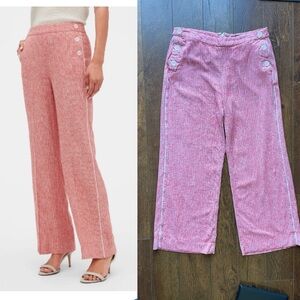 XL Banana Republic Linen Blend Sailor Pants. Sz 12.